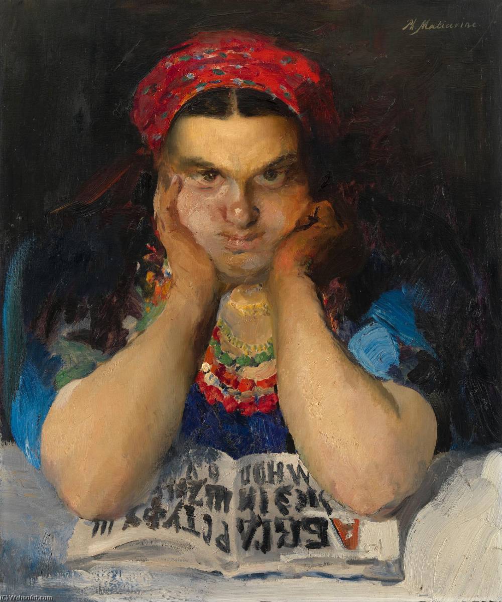Learning The Alphabet — Filipp Andreevich Maliavin