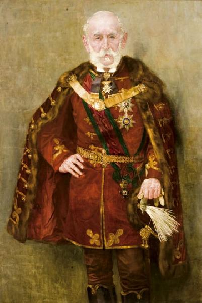 Portrait Of Tasziló Festetics — Bertalan Karlovszky