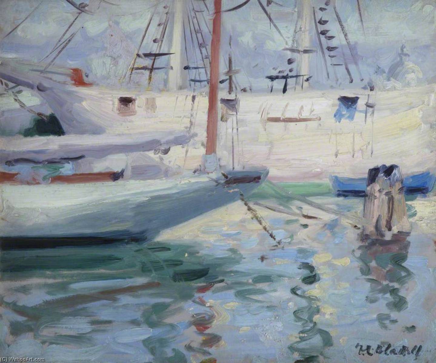 Boats, Venice — Francis Campbell Bolleau Cadell