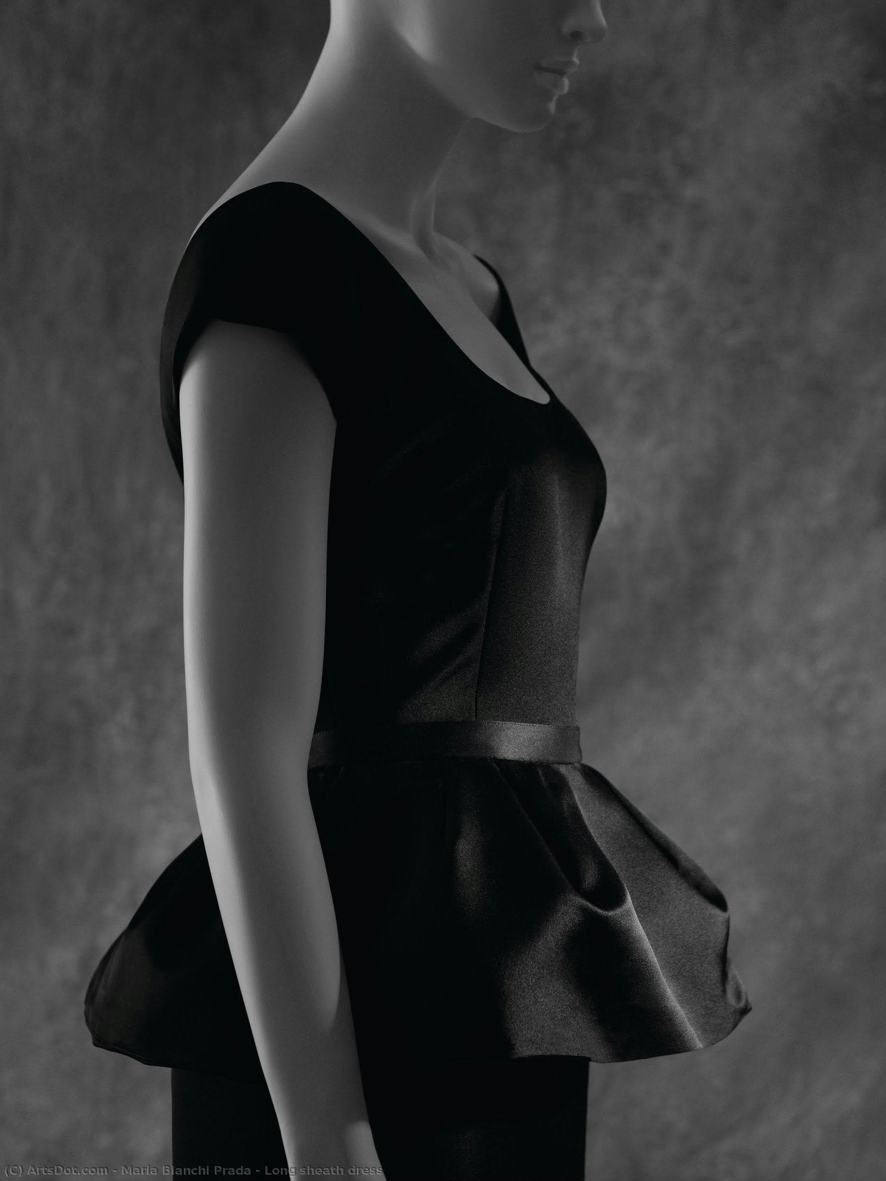 Long Sheath Dress — Miuccia Prada