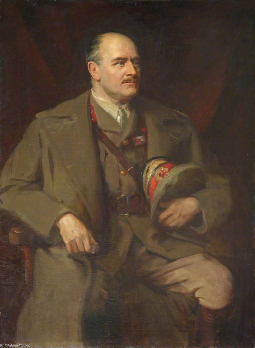 Field Marshal Lord Allenby Of Megiddo And Felixstowe (1861–1936), Gcb, Gcmg — Samuel Melton Fisher