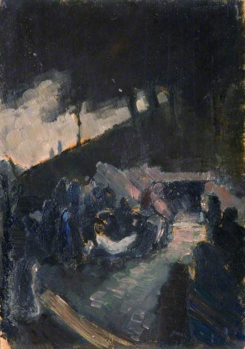 The Burial Of Christ In The Tomb (verso) — Gertrude Mary Powys