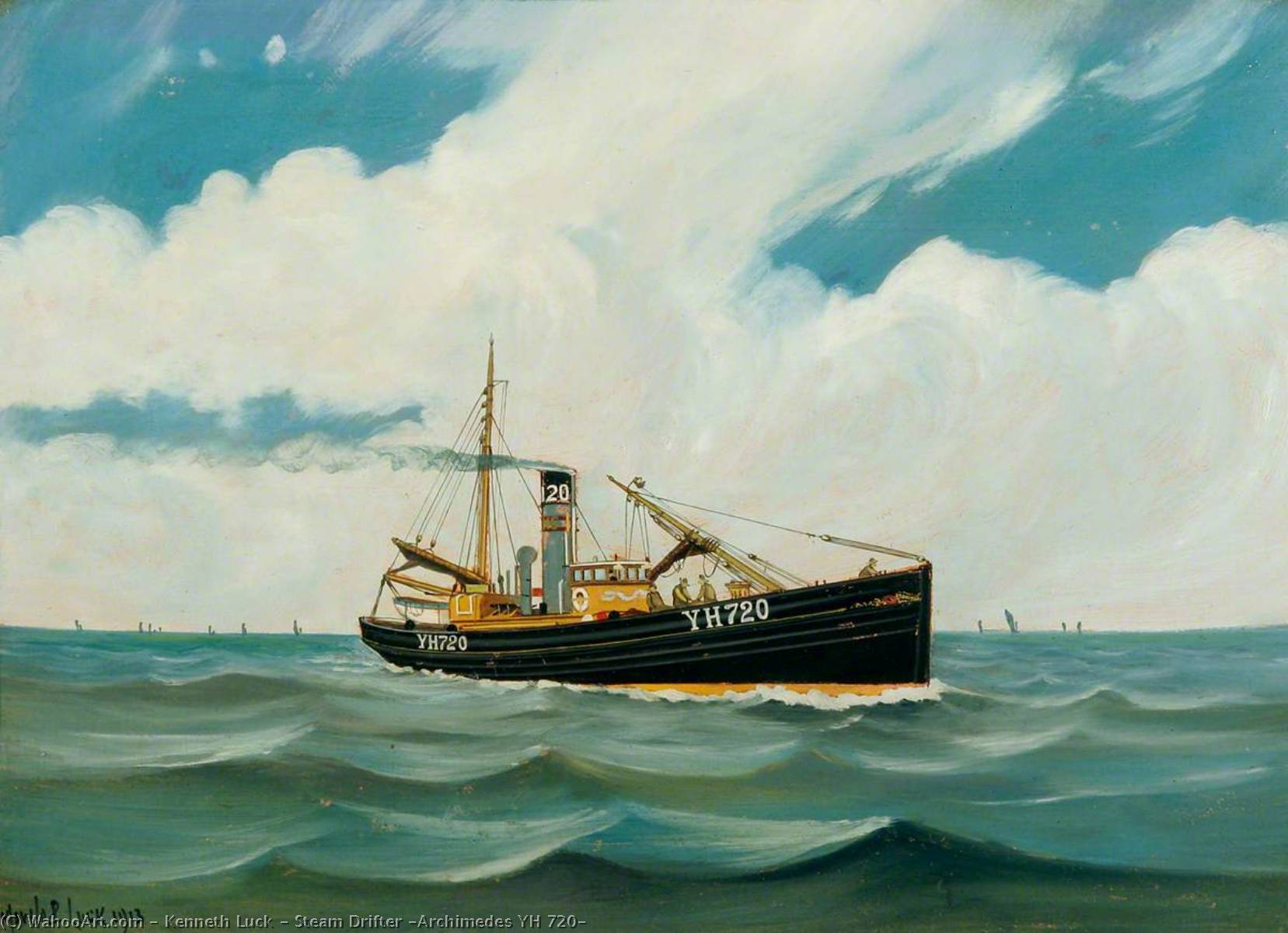 Steam Drifter 'archimedes Yh 720' — Kenneth Luck