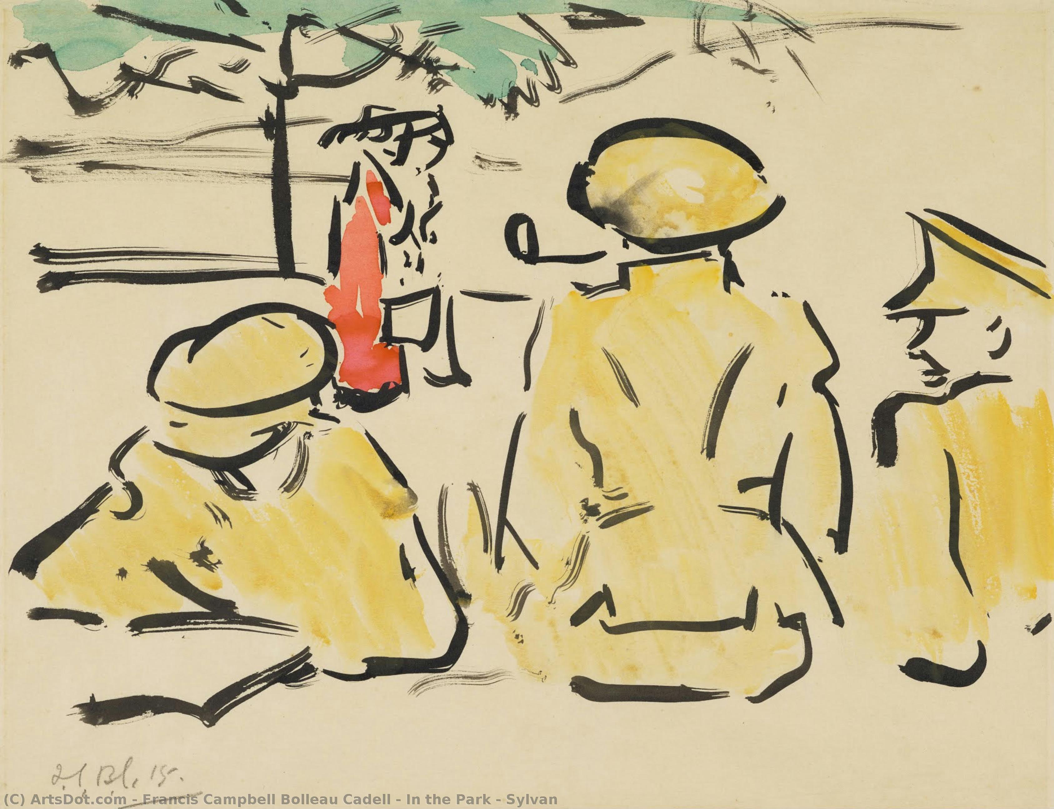 In The Park - Sylvan — Francis Campbell Bolleau Cadell