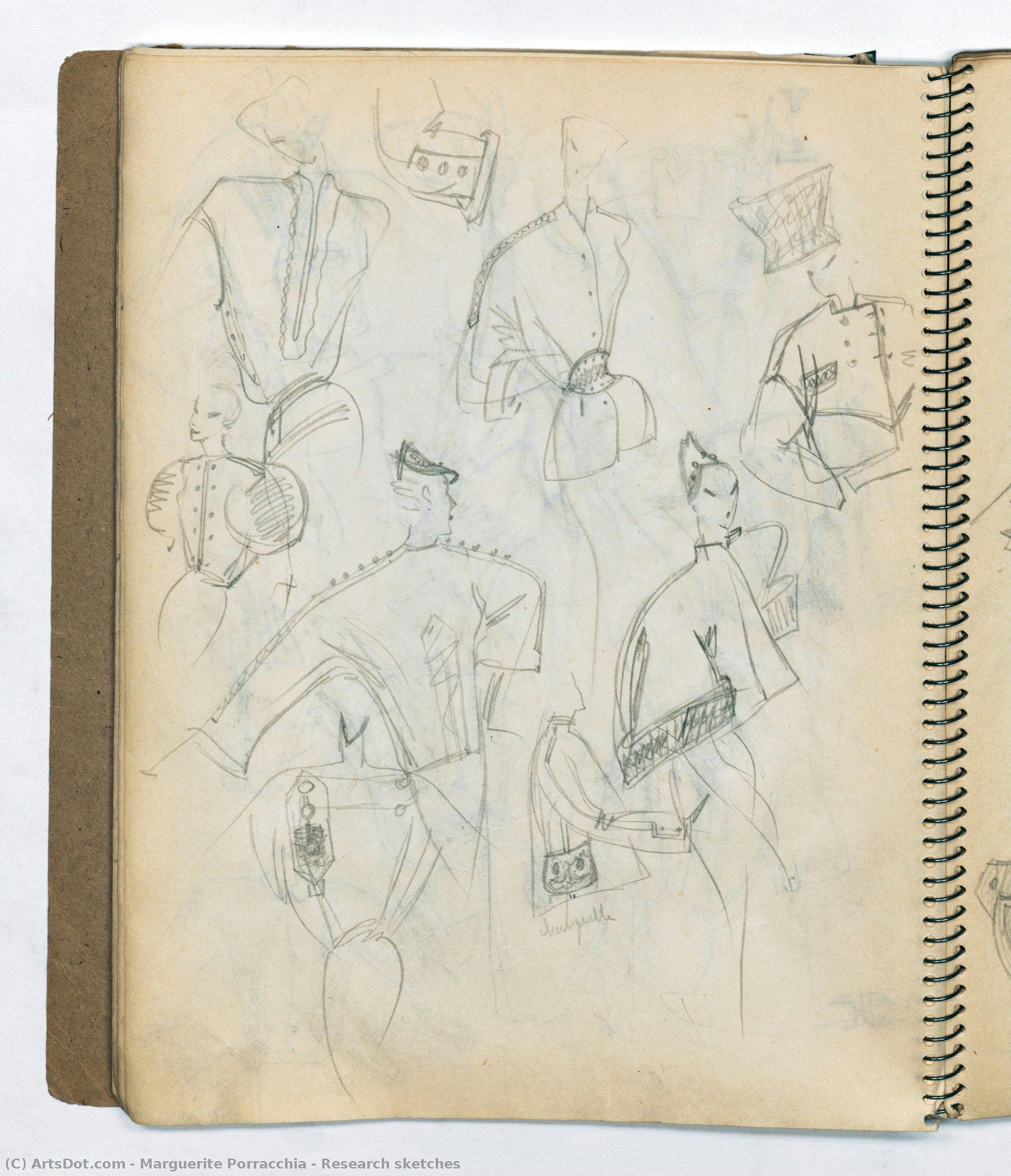 Research Sketches — Marguerite Porracchia