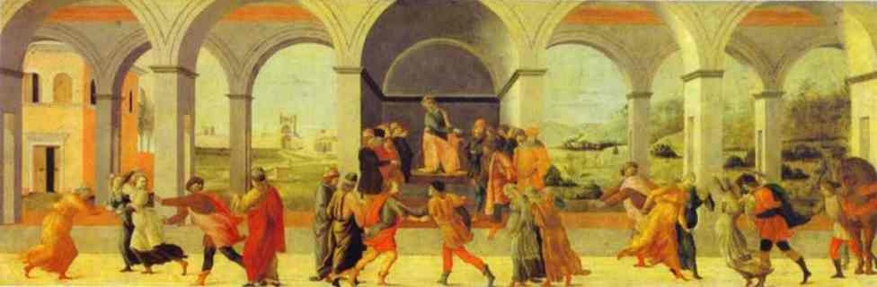Drei Szenen Aus Der Geschichte Der Virginia — Filippino Lippi