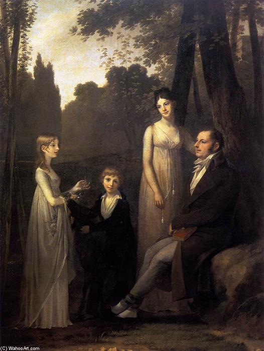 Rutger Jan Schimmelpenninck With His Wife And Children — Pierre-paul Prud'hon
