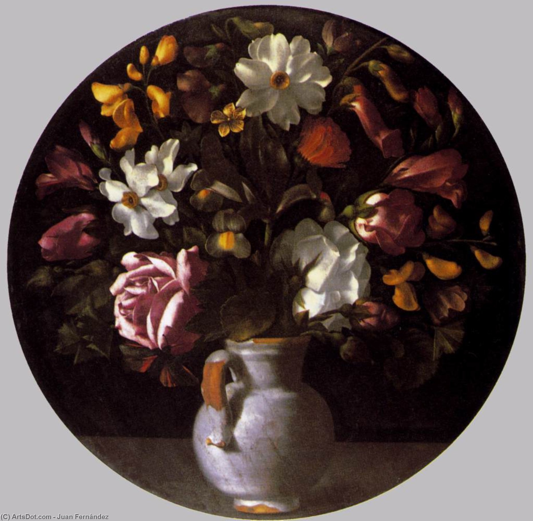 Vase Of Flowers — Juan Fernández Navarrete