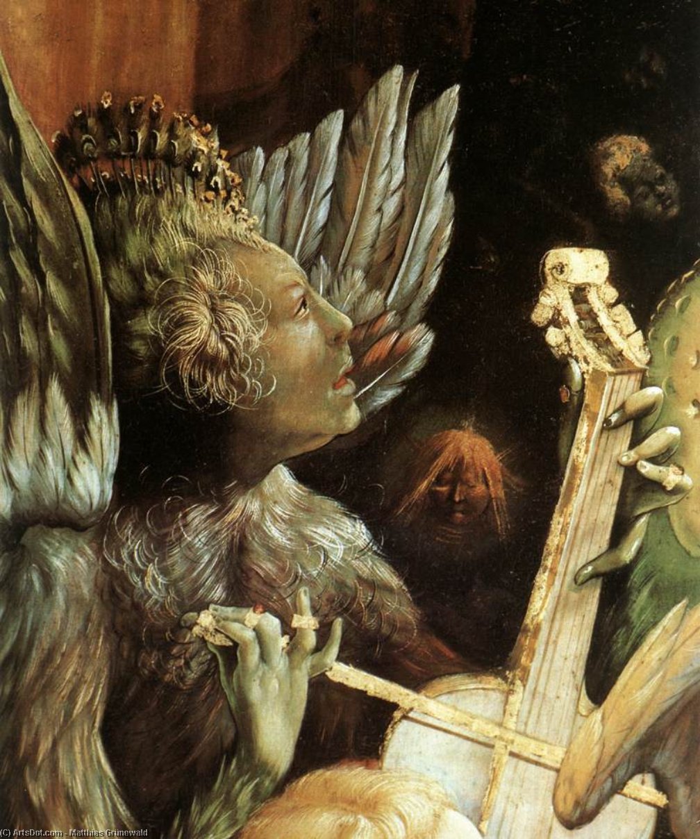 Concierto De Ángeles (detalle) — Matthias Grünewald