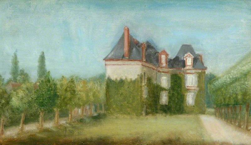 Sketch Of The Pavillon De Sully, France — Joséphine Bowes