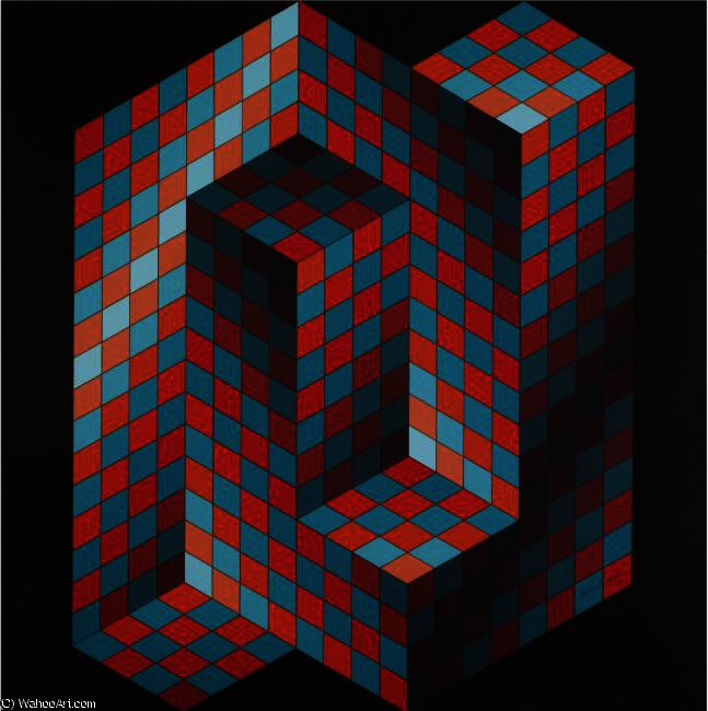 Gestalt 1 — Victor Vasarely