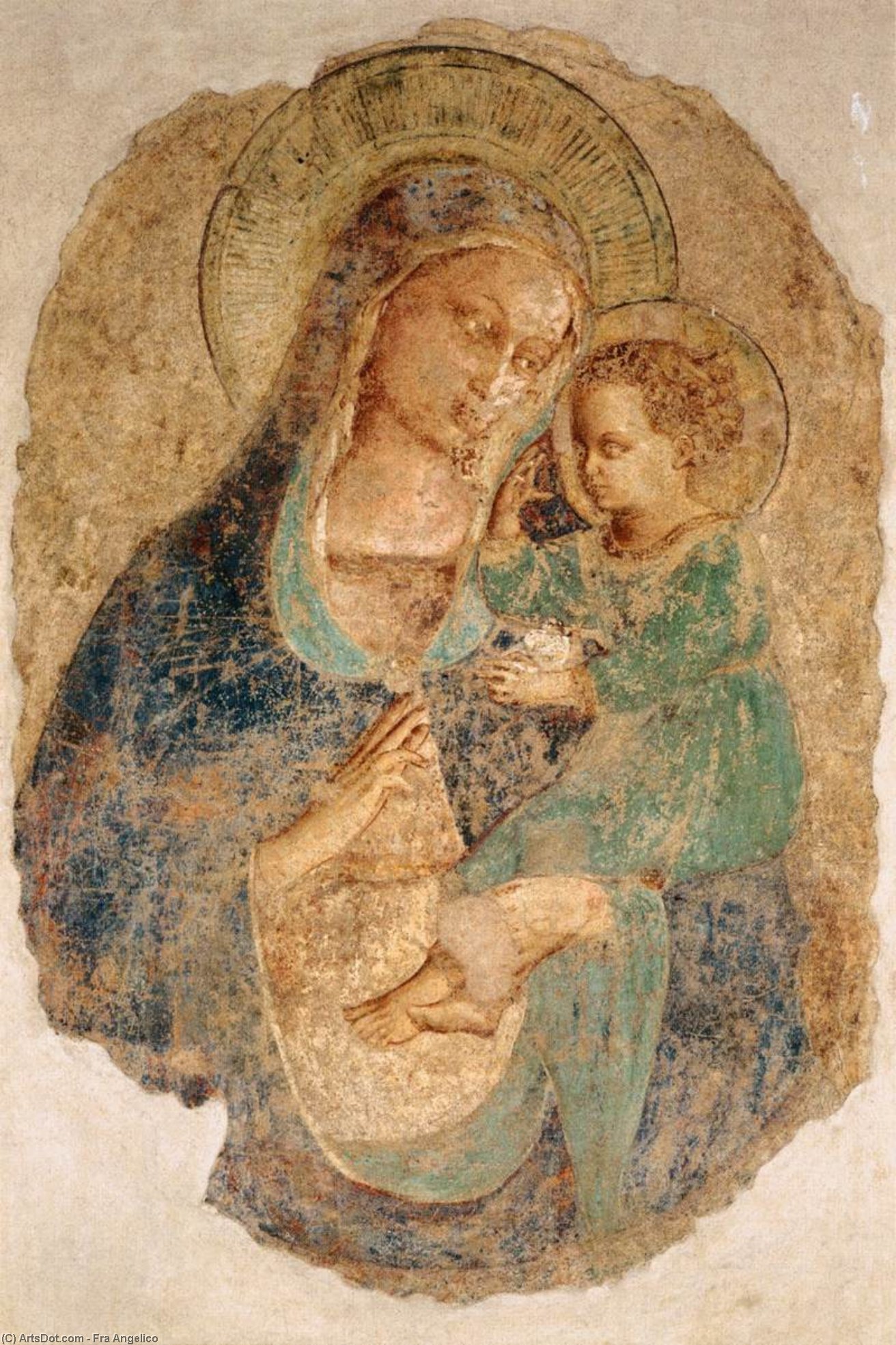 La Madonna Y El Niño — Fra Angelico