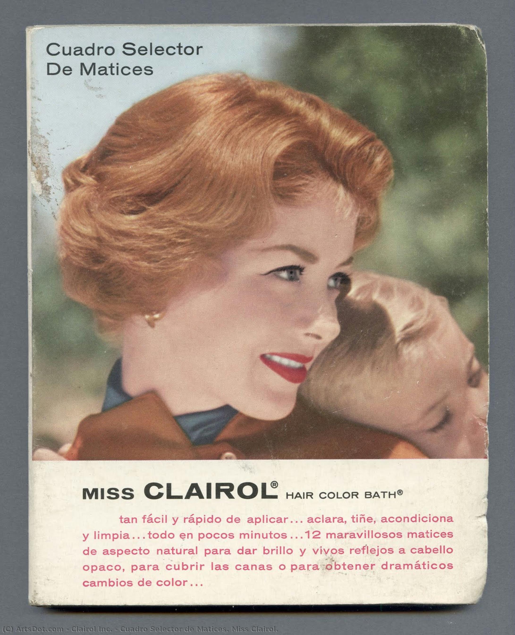 Cuadro Selector De Matices. Miss Clairol. — Clairol Inc.
