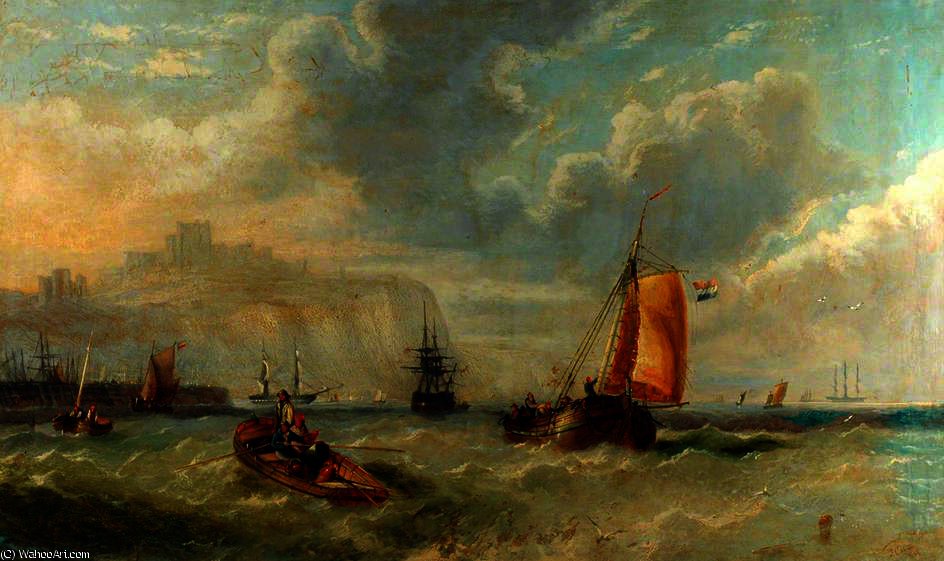 A Breezy Day, Scarborough — John Callow