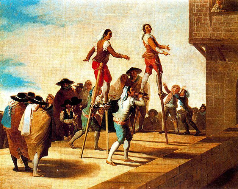 Los Zancos — Francisco José De Goya Y Lucientes