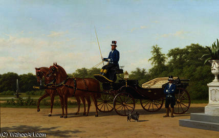 The Awaiting Carriage — Willem Carel Nakken