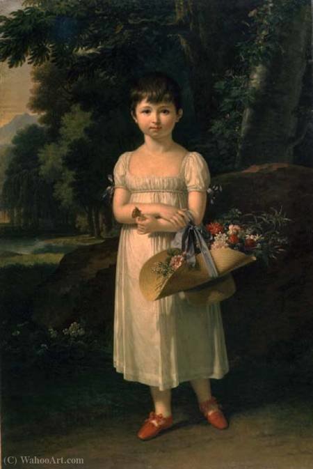 Portrait Of Princess Amelia Ogińska — François Xavier Fabre