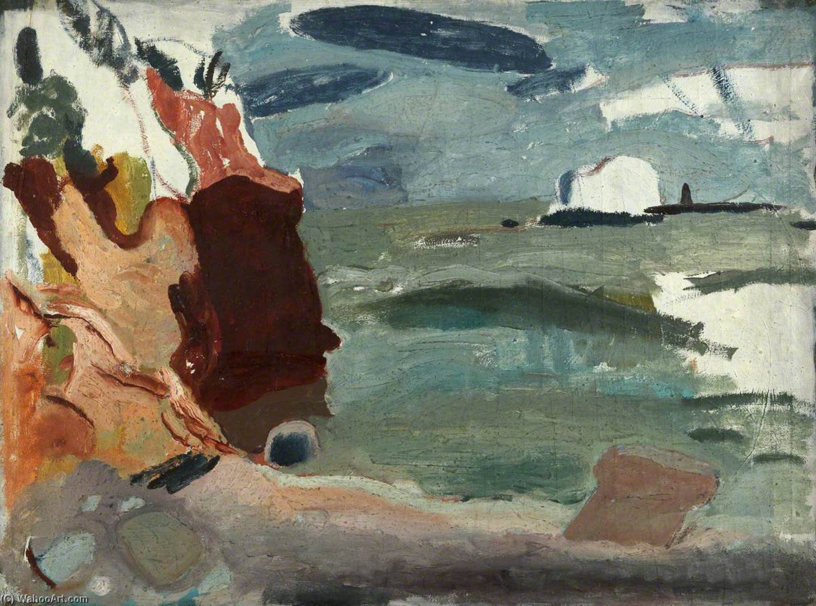 The Bass Rock From Seacliff — Sir William George Gillies