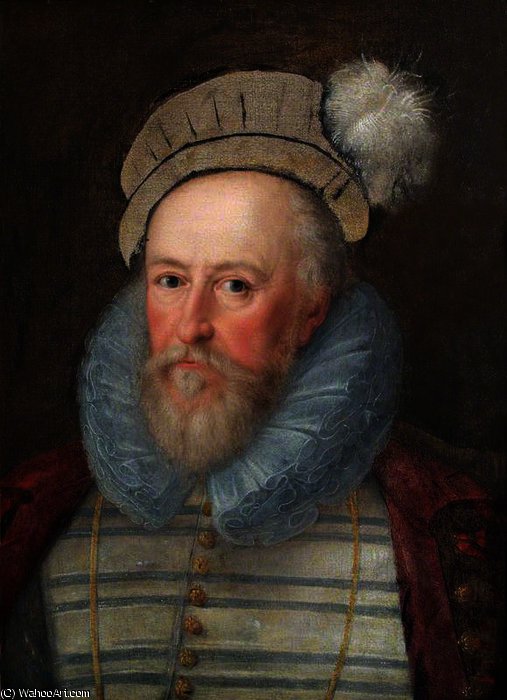 Sir Henry Lee, Master Of The Armouries — Marcus The Younger Gheeraerts