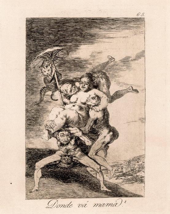 Donde Vá Mamà — Francisco José De Goya Y Lucientes