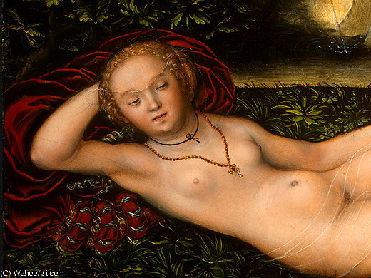 The Nymph Of The Spring, After Detalj - (1,) — Lucas Cranach The Elder
