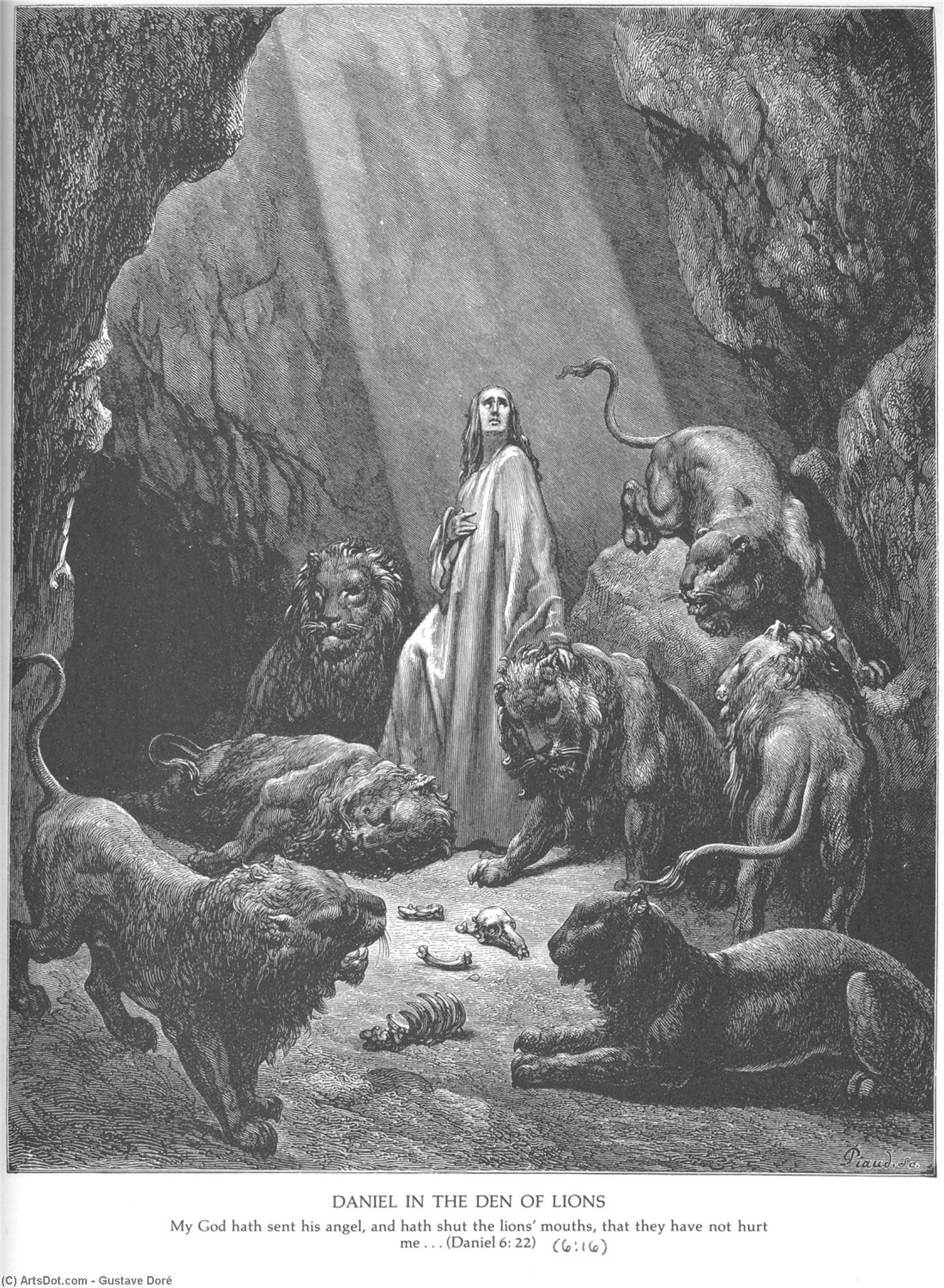 Daniel In The Den Of Lions — Paul Gustave Doré