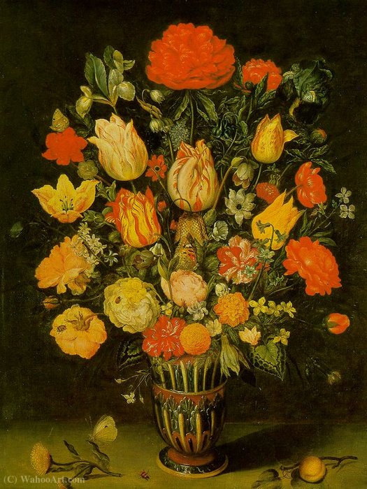 Still-life Of Flowers — Dubois Ambroise (ambrosius Bosschaert)
