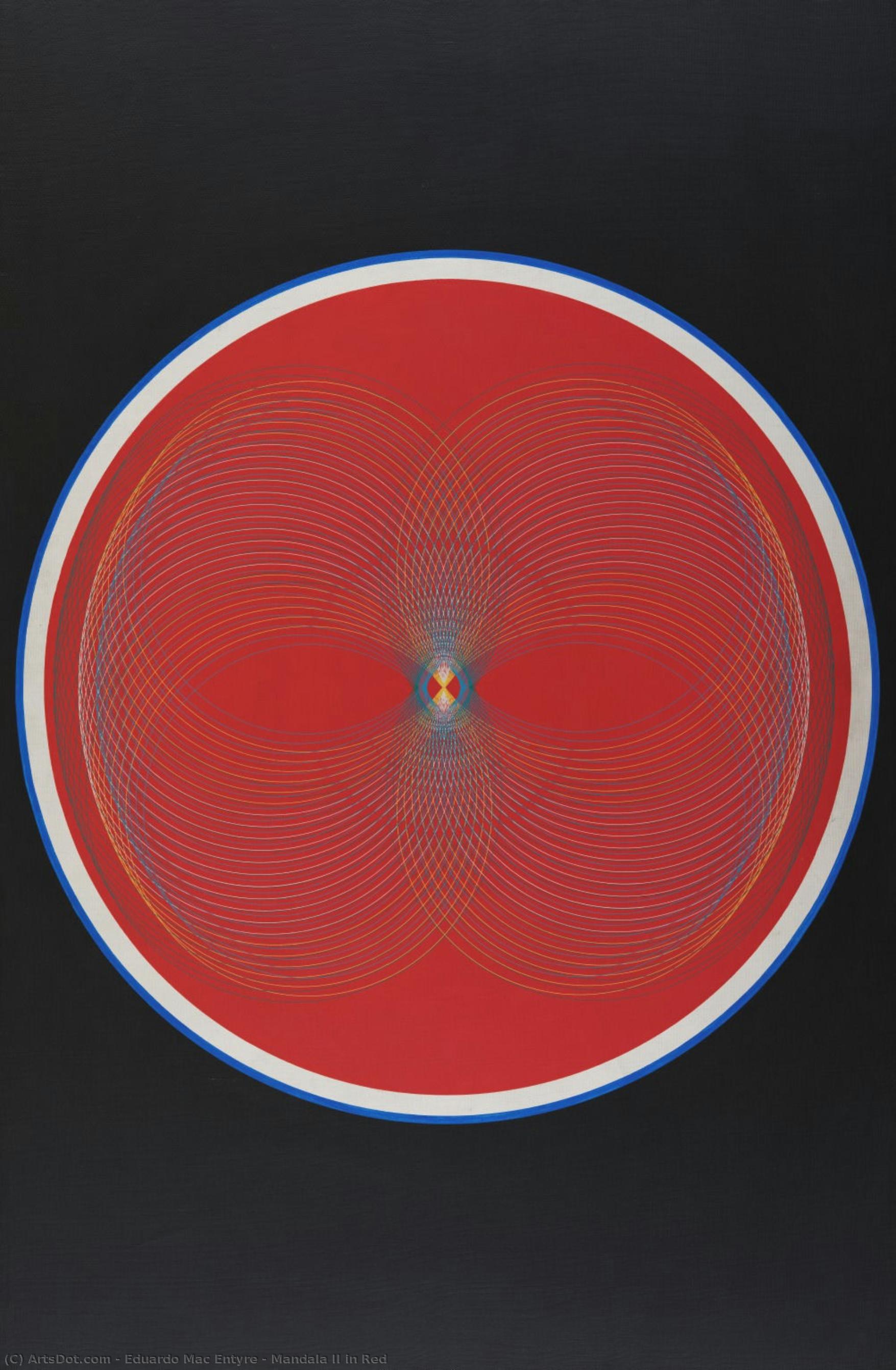 Mandala Ii In Red — Eduardo Mac Entyre