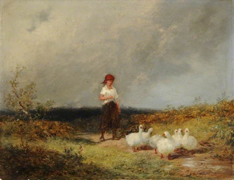 The Goose Girl — Edward Hargitt