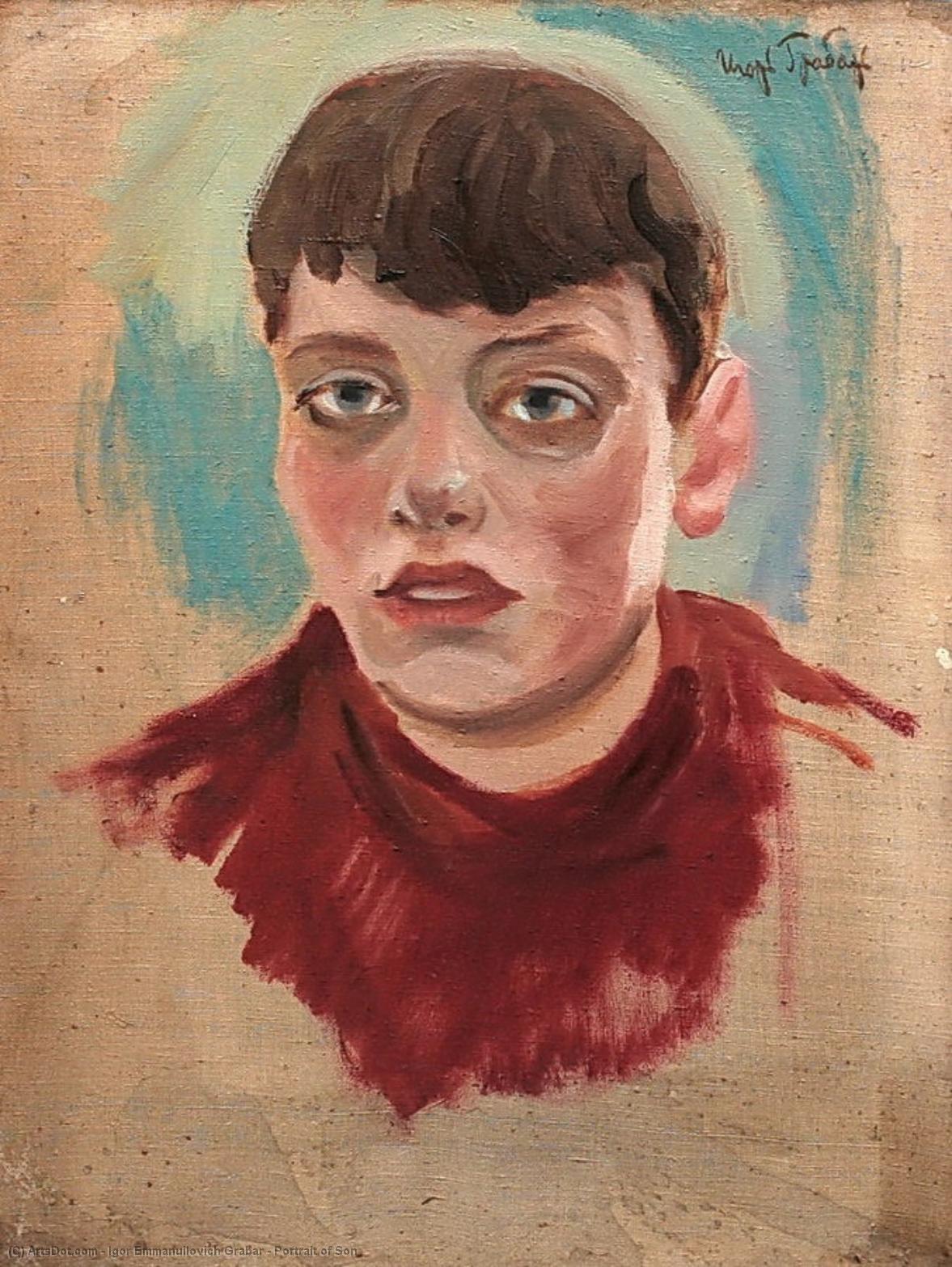 Portrait Of Son — Igor Emmanuilovich Grabar
