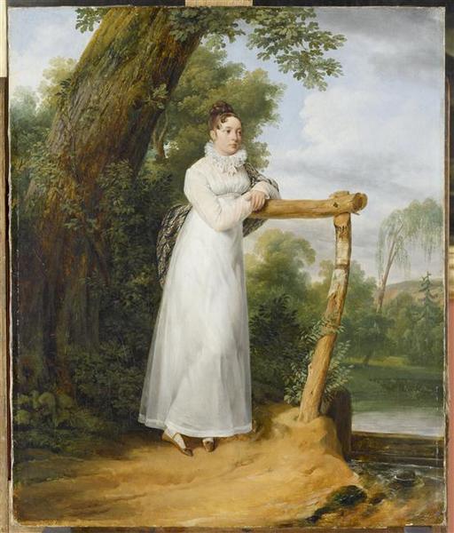 Madame Philippe Lenoir — Emile Jean Horace Vernet