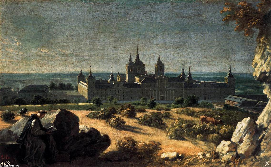 View Of The Monastery Of El Escorial — Michel Ange Houasse