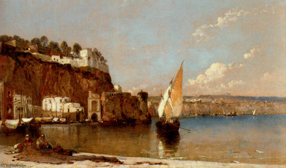 Sorrento Bay Of Naples — Arthur Joseph Meadows