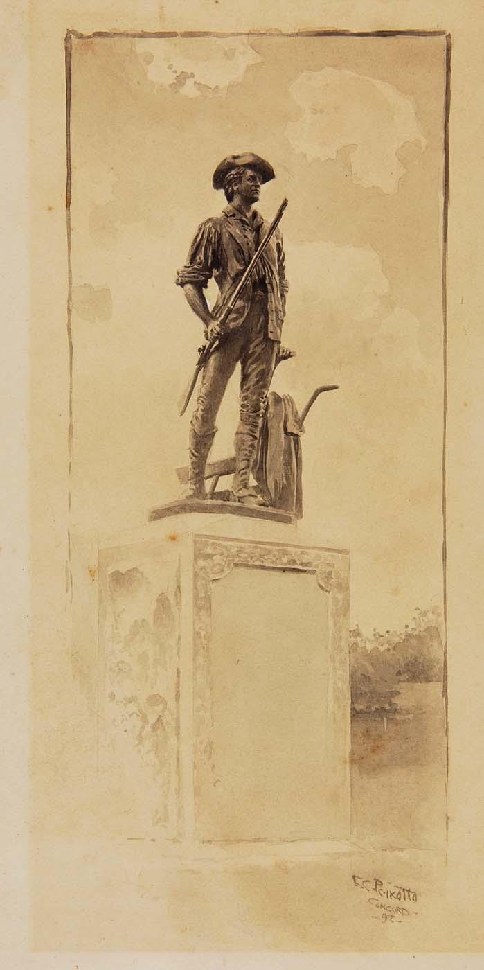 The Minute Man Monument — Ernest Clifford Peixotto
