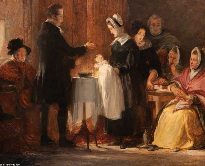 The Christening — George Harvey