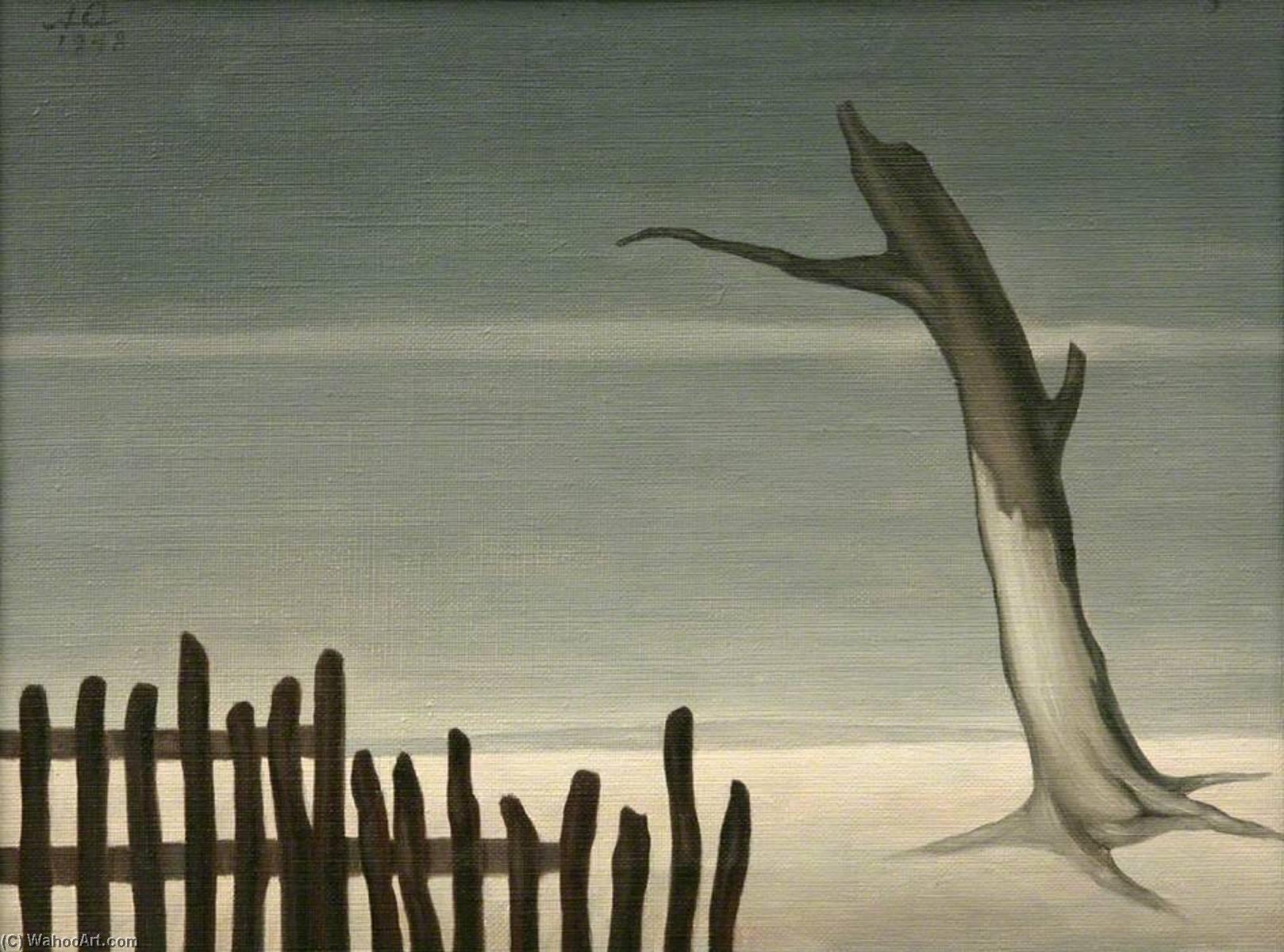 Fence And Tree — Albert Reuss