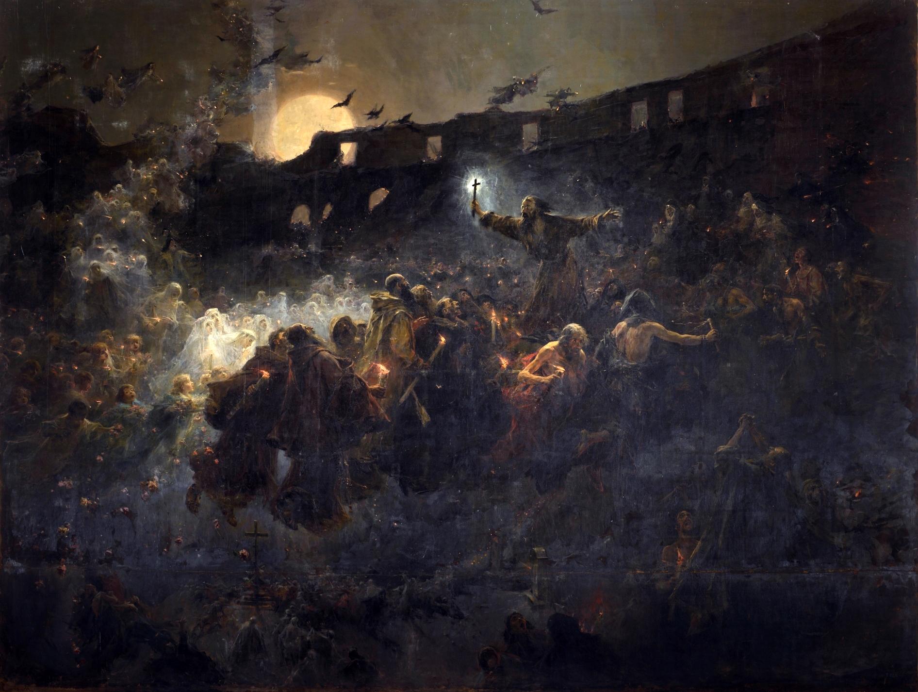 The Vision Of The Colosseum. The Last Martyr — Jose Benlliure Gil