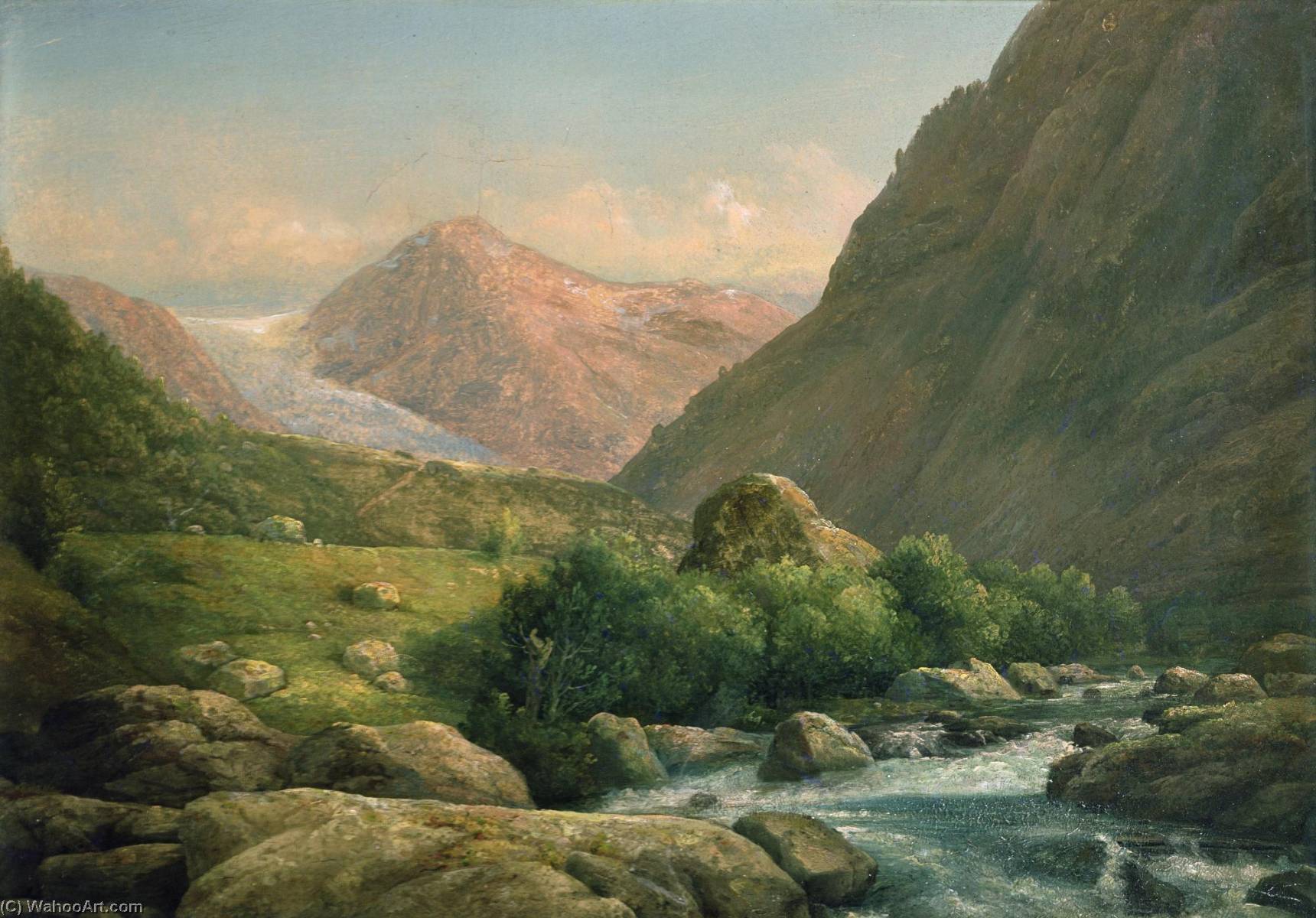 Bonhus Glacier — Hans Leganger Reusch