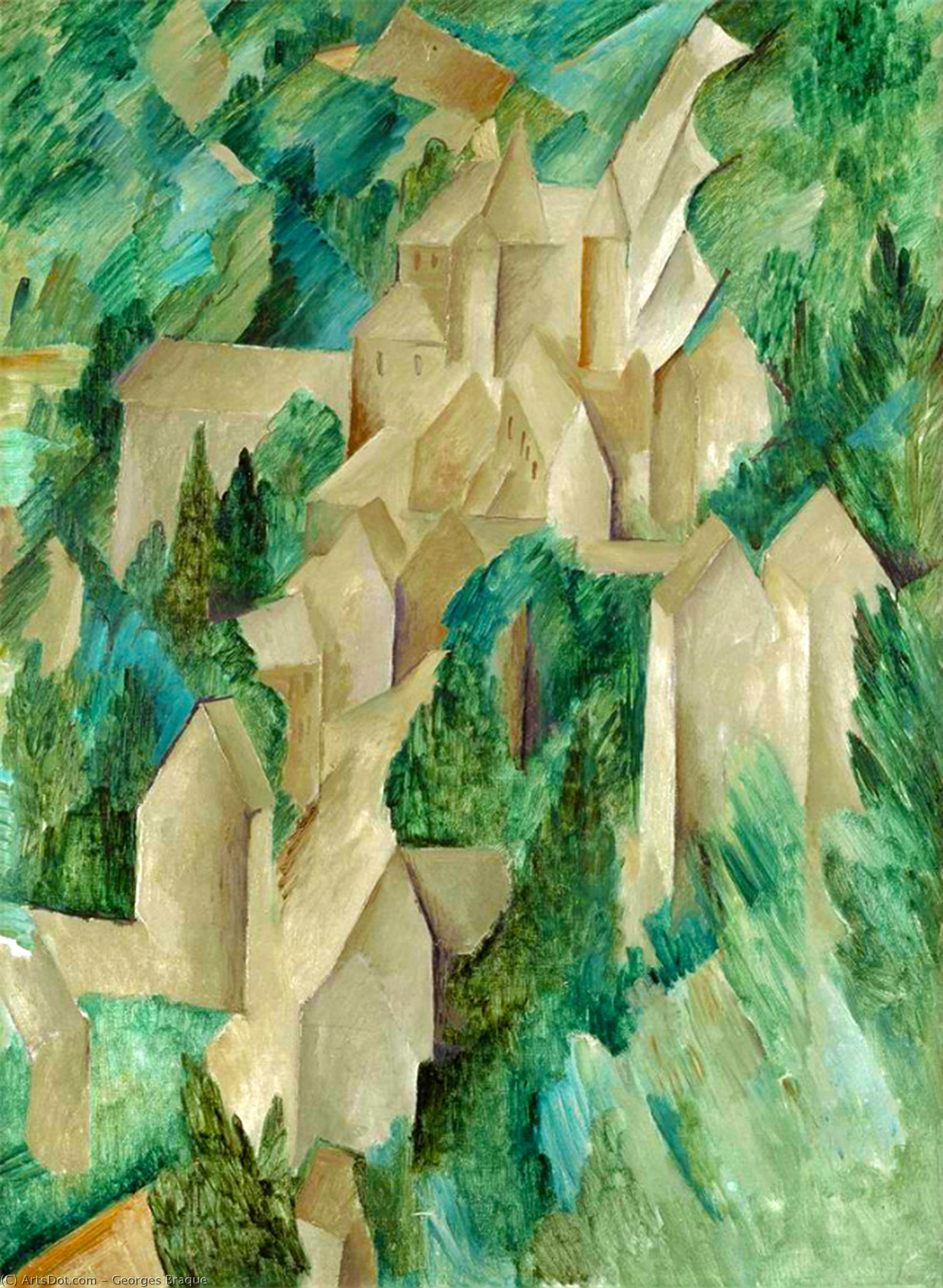 La Roche-guyon, The Castle — Жорж Брак