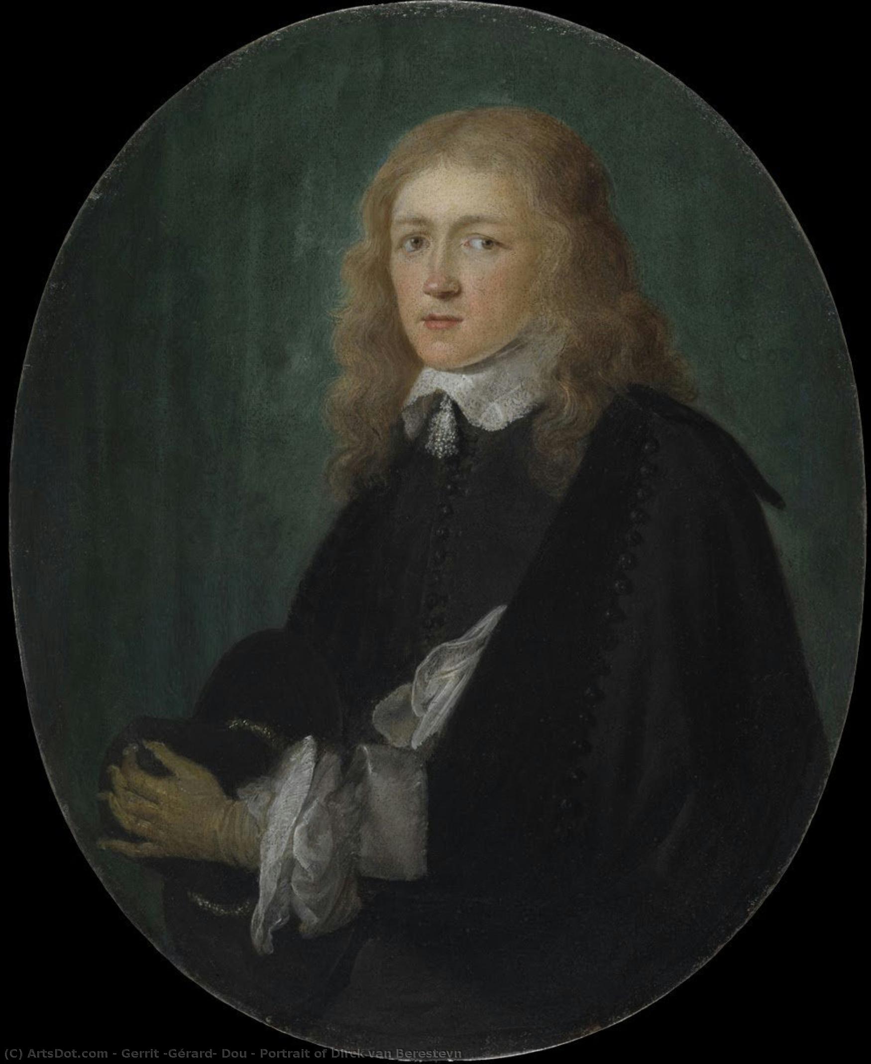 Portrait Of Dirck Van Beresteyn — Gerrit Dou
