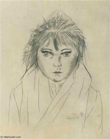 Fillette Au Capuchon — Léonard Tsuguharu Foujita