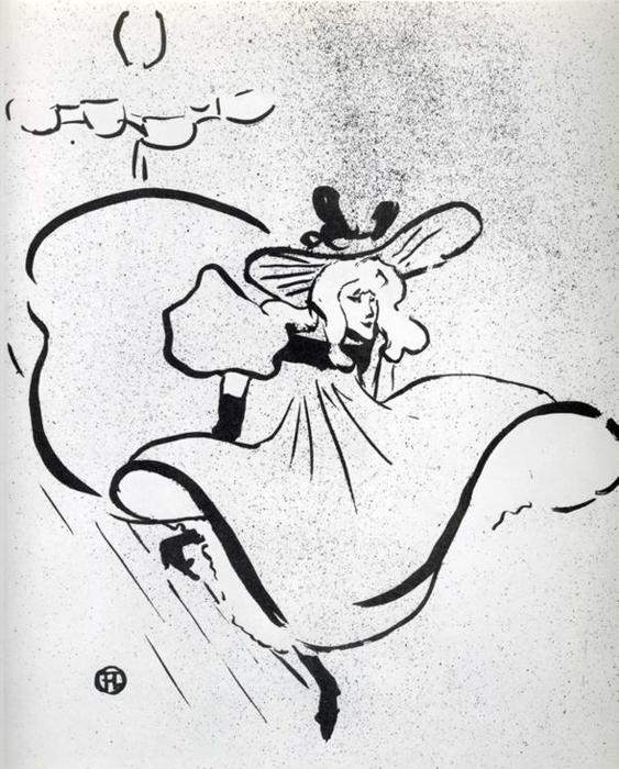 Jane Avril — Henri De Toulouse-lautrec