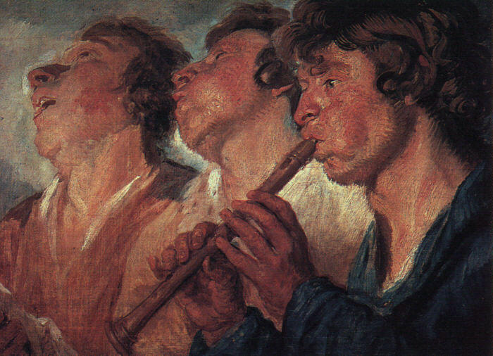 The Itinerant Musicians — Jakob Jordaens