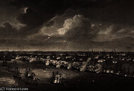 The Battle Of Copenhagen In — Richard Westall