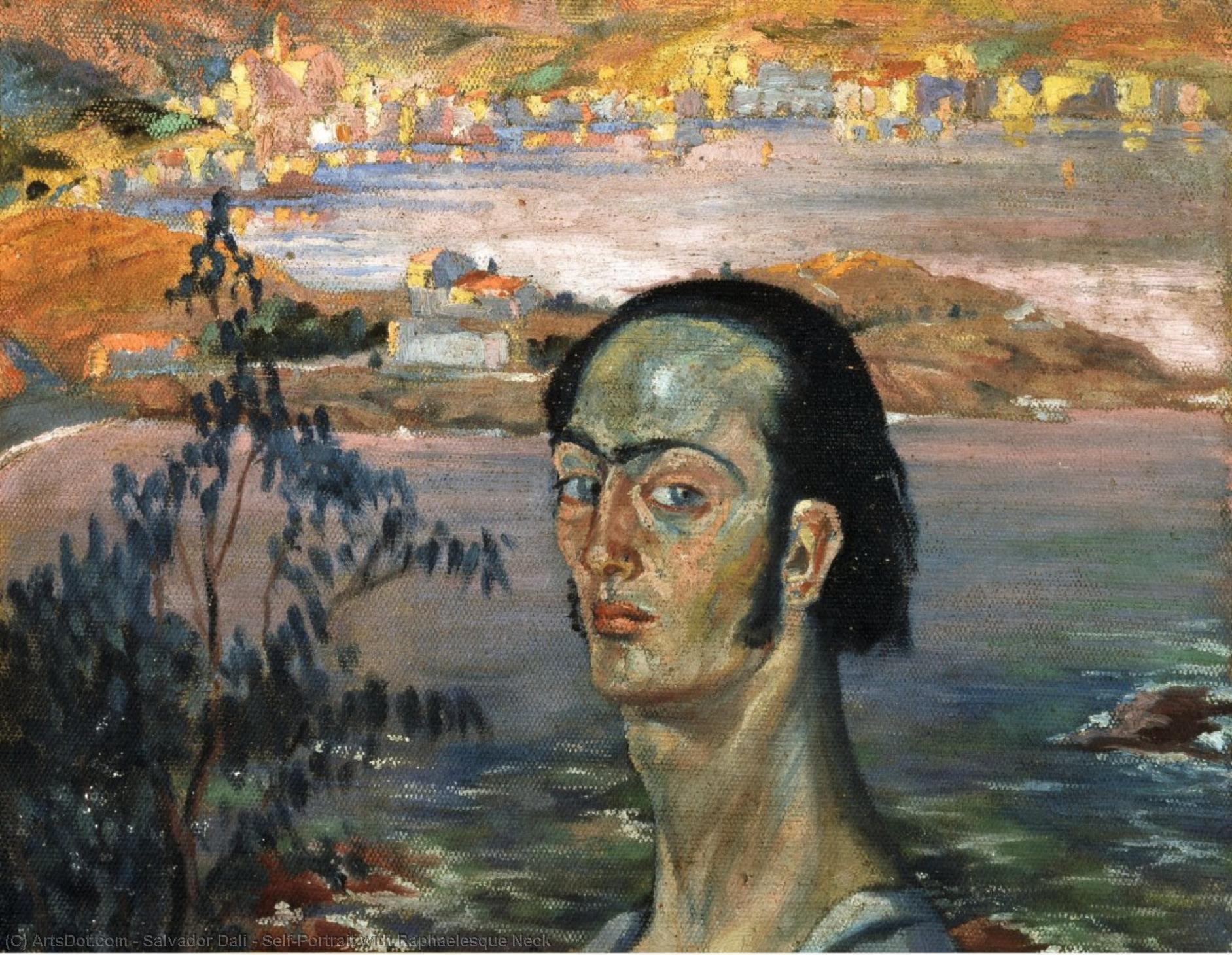 Autorretrato Con Cuello Rafaelesco — Salvador Dalí