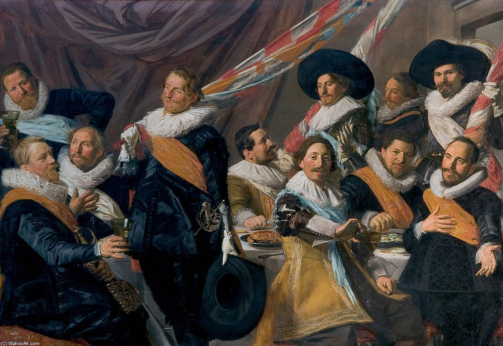 Officers Of The St. George Civic Guard — Cornelis De Wael
