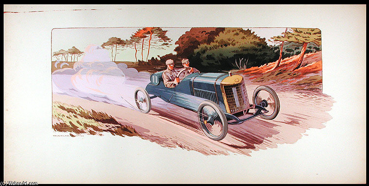 Racing Car Number - (11) — Ernest Montaut
