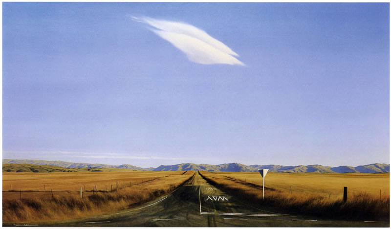 Road West, Ida Valley — Grahame Sydney
