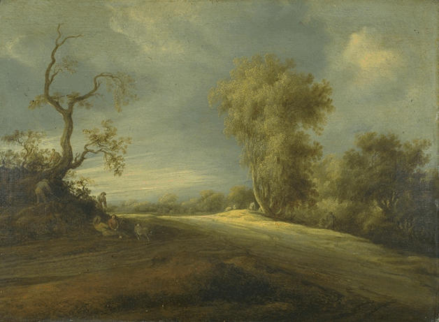 Le Repos Des Moissonneurs — Salomon Van Ruisdael