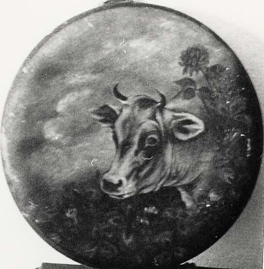 Cow's Head, (painting) — Margaret Rachel Washer